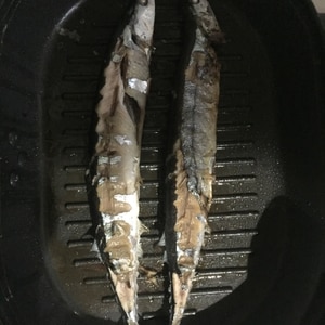 基本の♪秋刀魚の塩焼き